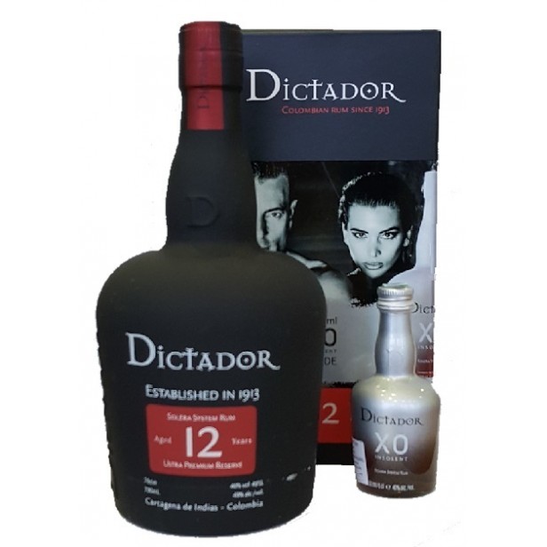 Rom Dictador 12 ani + mini XO Insolent