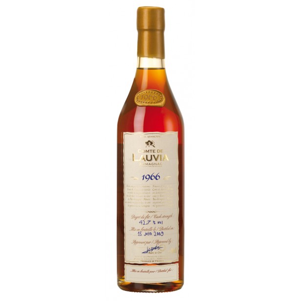 Armagnac Comte de Lauvia 1966 Vintage