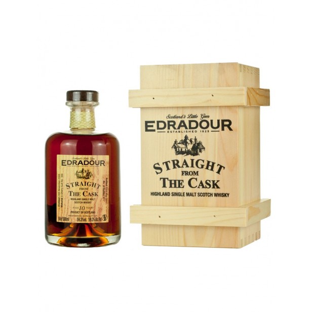 Whisky Edradour 10 ani Straight from the Cask 2007 Sherry Butt