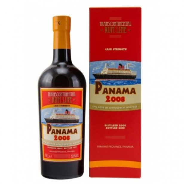 Rom Transcontinental Panama 2008 Cask Strenght 