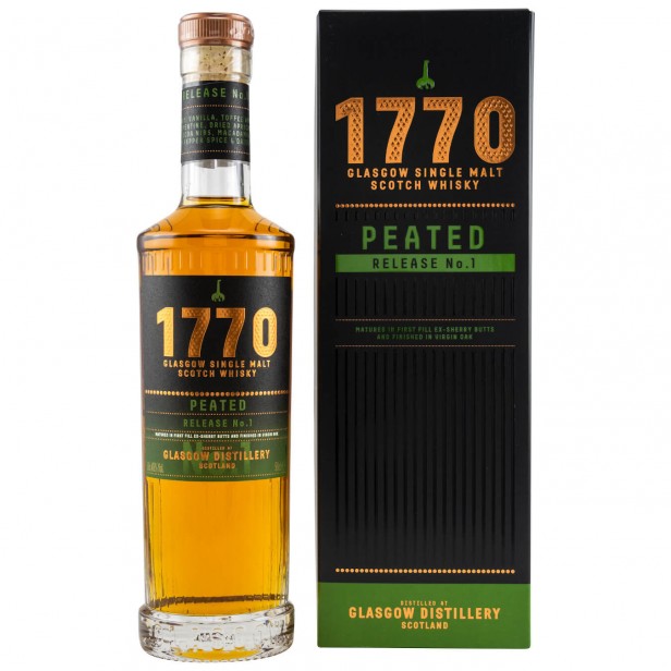 Whisky 1770 Glasgow Peated Release No1