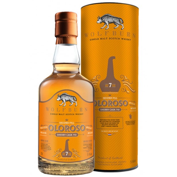 Whisky Wolfburn 7 ani Oloroso (SGR)