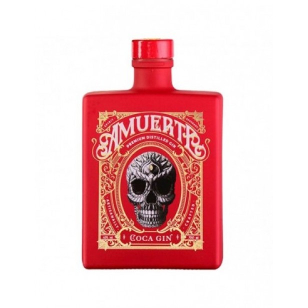 Handcrafted Coca Leaf Gin Amuerte Red Edition
